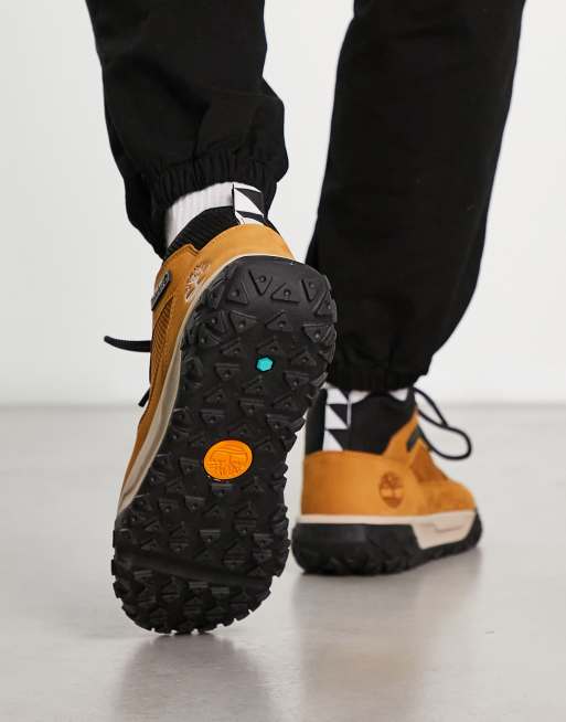 Zapatillas de deporte color trigo de cuero Green Stride Motion de Timberland