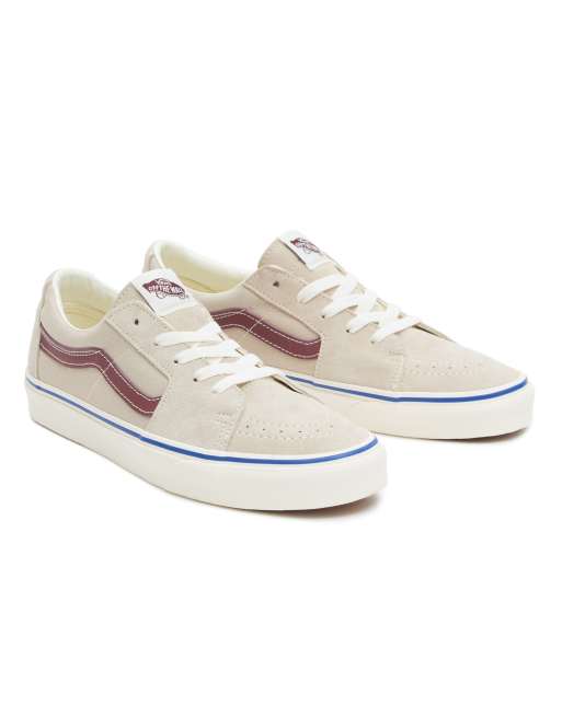 Zapatos vans color vino rojo on sale