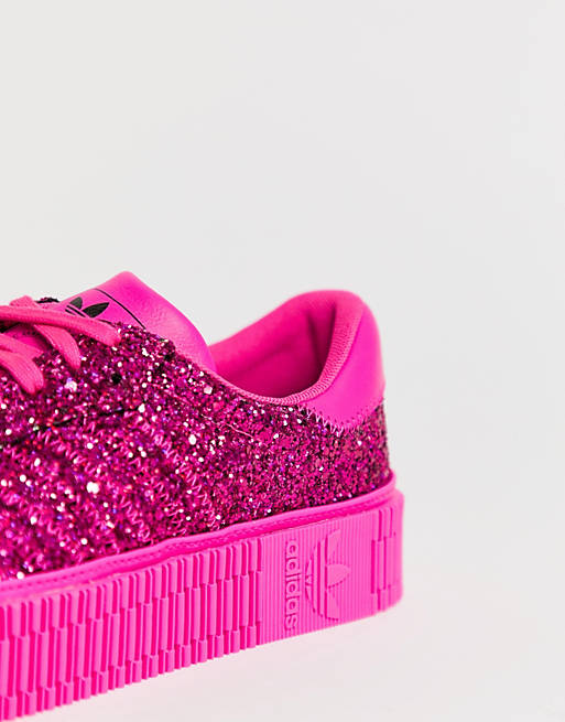 Zapatillas de con brillo rosa Rose de adidas Originals | ASOS