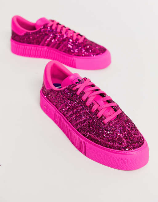 Zapatillas adidas discount mujer con brillo