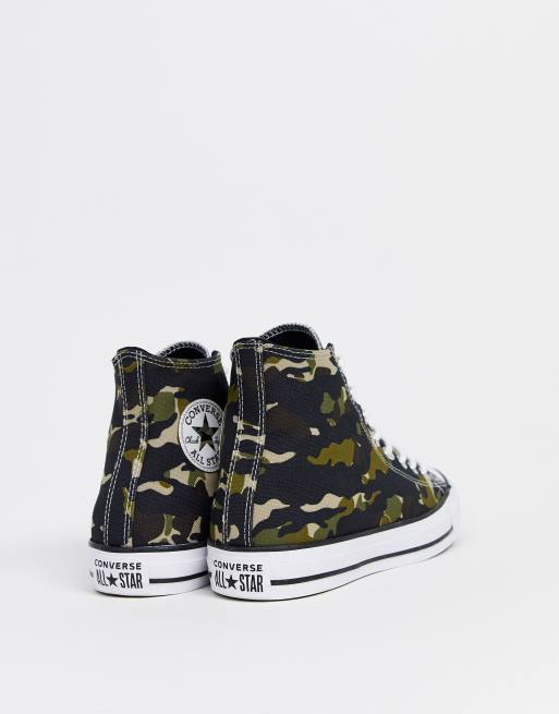 Zapatillas de con estampado camuflaje Chuck Taylor All Star de Converse ASOS