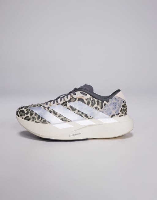 Zapatillas de deporte con estampado de leopardo Adizero EVO SL de adidas Running, 2 de 5