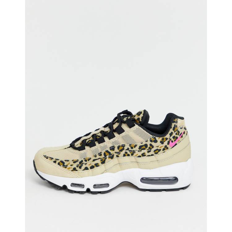 encuentro desagradable Civilizar Zapatillas de deporte con estampado de leopardo Air Max 95 de Nike | ASOS