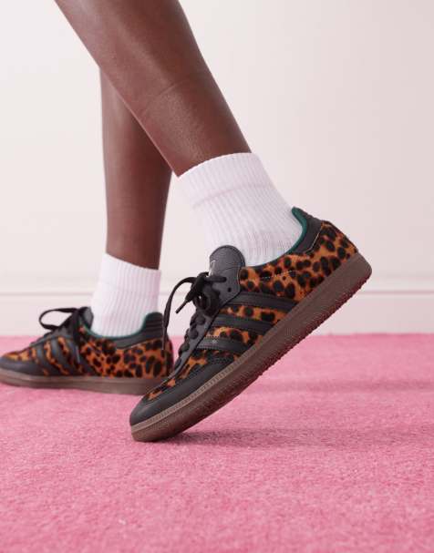 Zapatillas de deporte con estampado de leopardo Samba OG de adidas Originals - view 1
