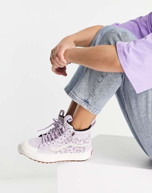 Zapatillas de deporte con estampado de leopardo UA SK8-Hi MTE-2 de Vans