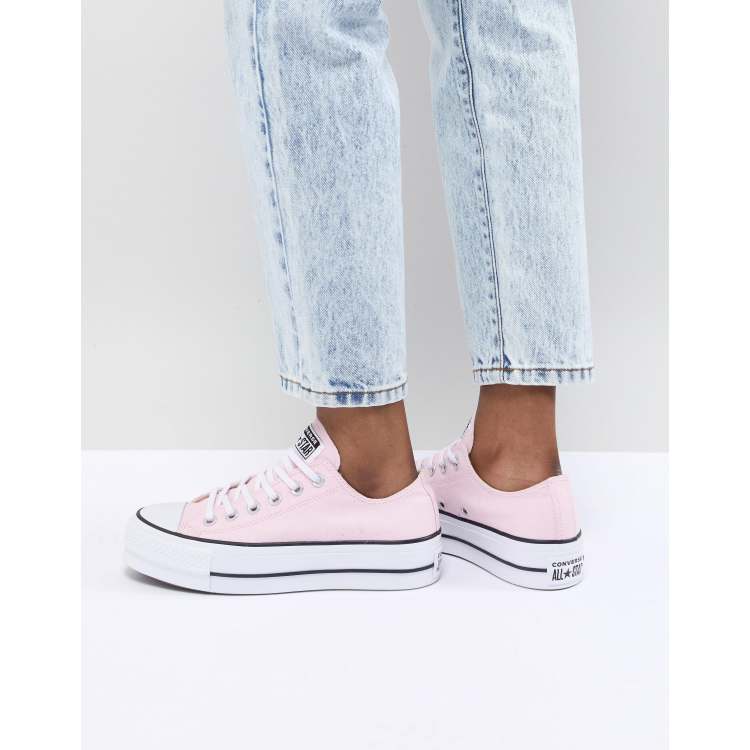 con plataforma en rosa Chuck All Star de Converse | ASOS