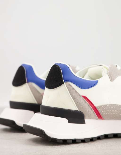 Zapatillas de deporte con suela a contraste de mezcla de materiales de ASOS DESIGN, 4 de 4