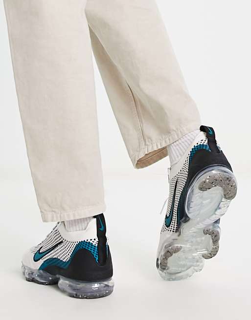Nike vapormax blancas y azules deals