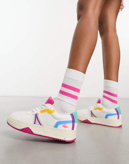 Zapatillas de deporte de colores brillantes de Lacoste