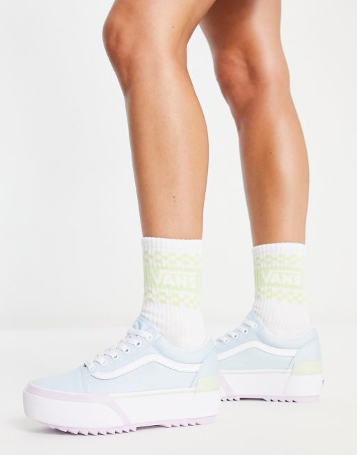 Vans de colores pastel clearance
