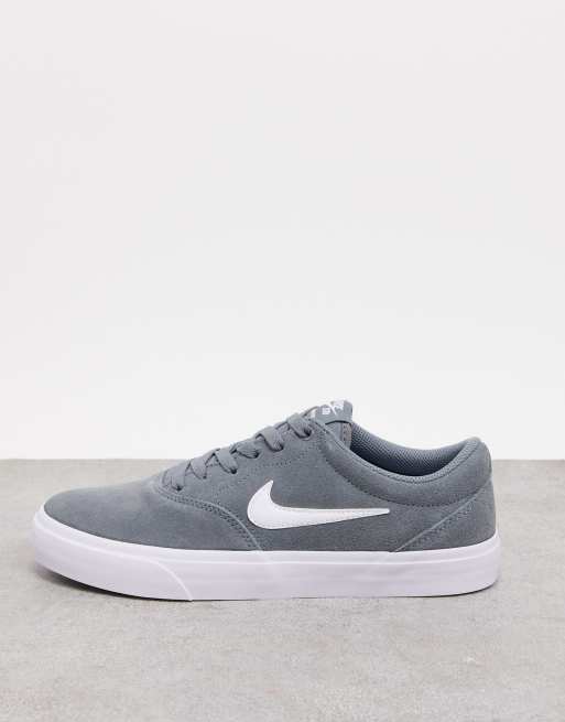 Tenis nike gamuza gris sales