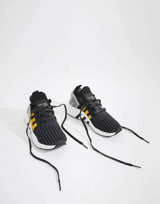 galería Desde Chicle Zapatillas de deporte de sujeción media en negro EQT Adv CQ2999 de adidas  Originals | ASOS