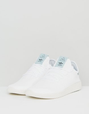 asesino pronóstico molécula Zapatillas de deporte de tenis en blanco HU de adidas Originals X Pharrell  Williams | ASOS