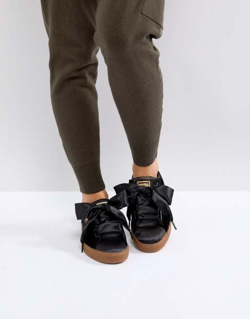 puma heart negro puma heart negro