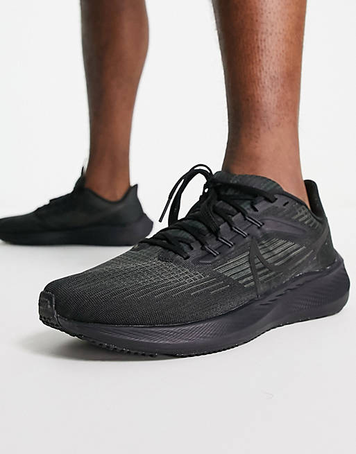 Intercambiar gusto Malentendido Zapatillas de deporte de tres tonos de negro Air Zoom Pegasus 39 de Nike  Running | ASOS