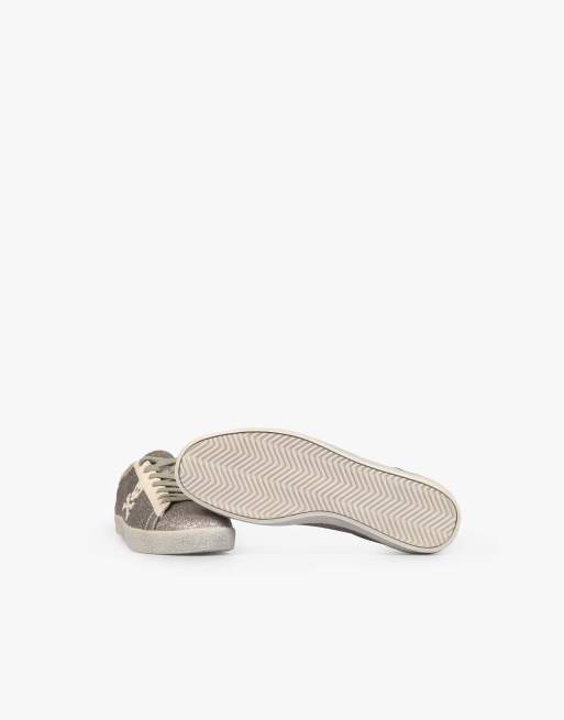 Zapatillas de deporte doradas con acabado de purpurina de Scalpers, 3 de 4