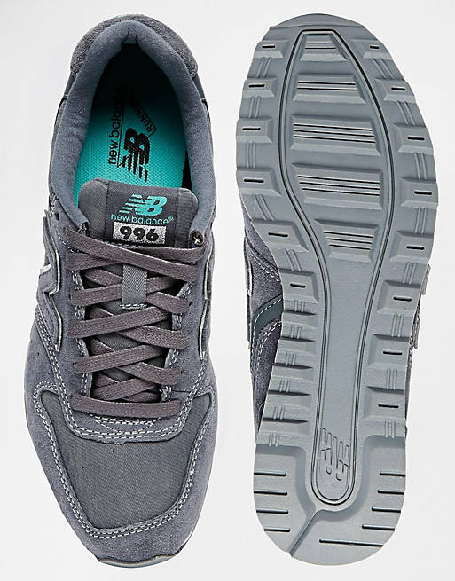 Zapatillas de deporte en ante gris 996 de Balance | ASOS