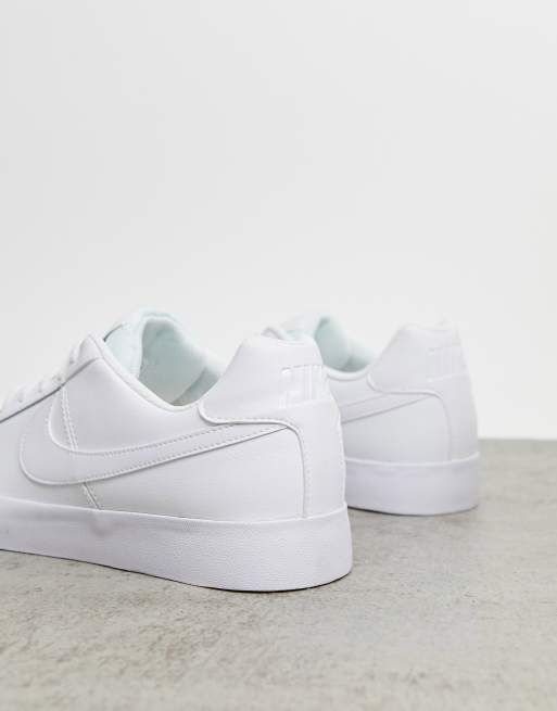 Persistencia Casi madre Zapatillas de deporte en blanco Court Royale AC de Nike | ASOS