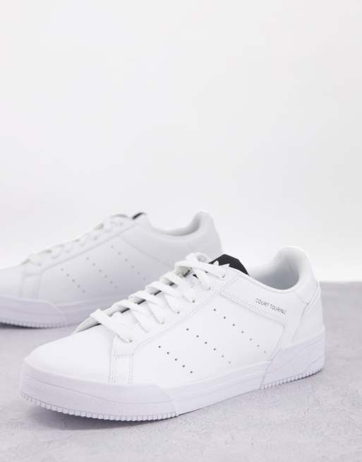 Zapatillas de deporte en blanco triple Court Torino de adidas Originals
