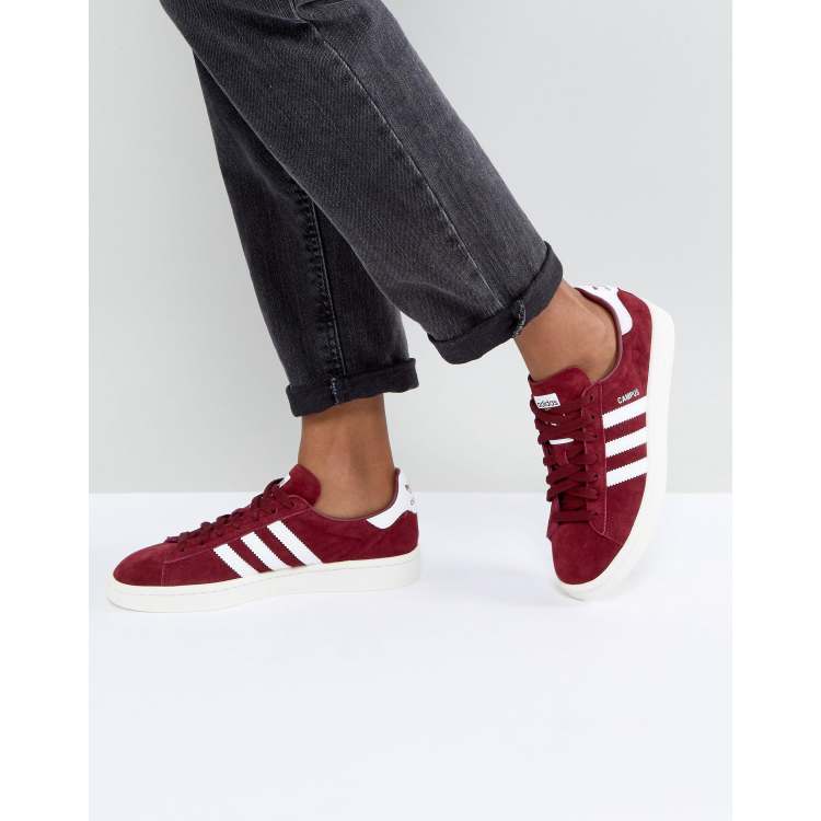 capital Ser Depresión Zapatillas de deporte en burdeos Campus de adidas Originals | ASOS