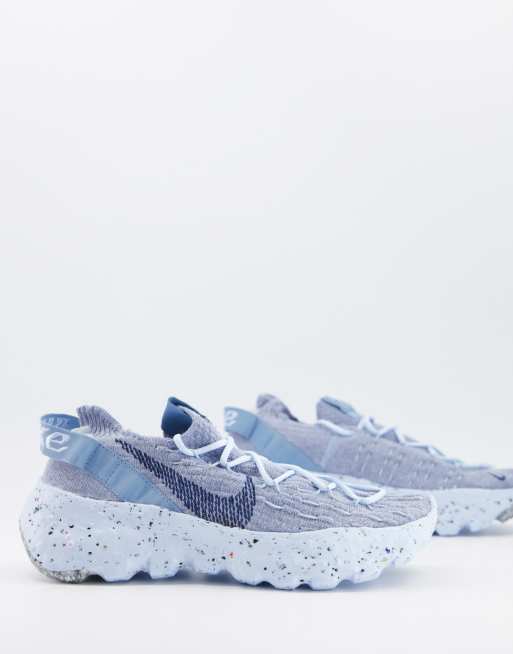 Zapatillas de deporte en color azul pastel Space Hippie de Nike