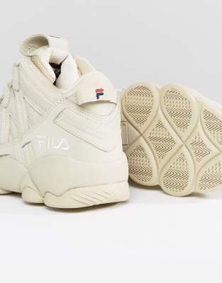 zapatillas fila color beige