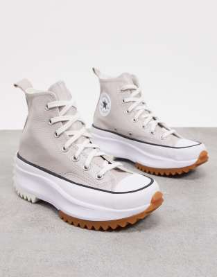 jurar Estadísticas virtud Zapatillas de deporte en color topo de charol Run Star Hike de Converse |  ASOS