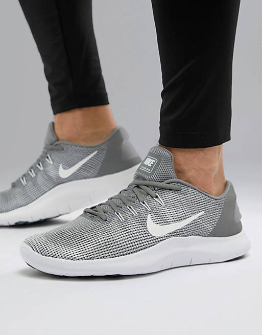trabajo Histérico marca Zapatillas de deporte en gris AA7397-010 Flex 2018 de Nike Running | ASOS