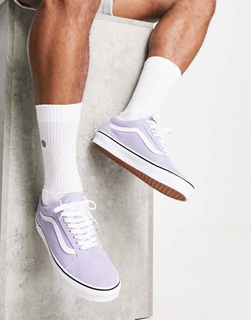 Zapatos lilas clearance vans 70