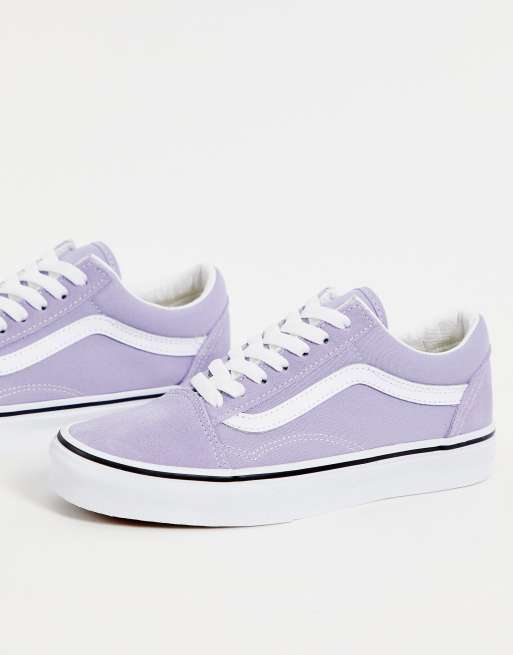 Zapatos lilas vans outlet de mujer