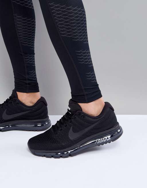 jardín Degenerar Estándar Zapatillas de deporte en negro 849559-004 Air Max 2017 de Nike Running |  ASOS