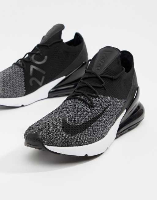Zapatillas de deporte en negro Air Max 270 Flyknit AO1023 001 de Nike Zapatillas de deporte en negro Air Max 270 Flyknit AO1023 001 de Nike