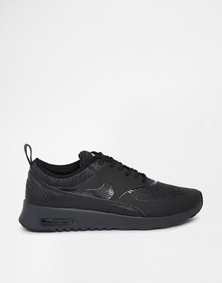 Zapatillas de deporte en negro Air Max Thea Premium de Nike | ASOS
