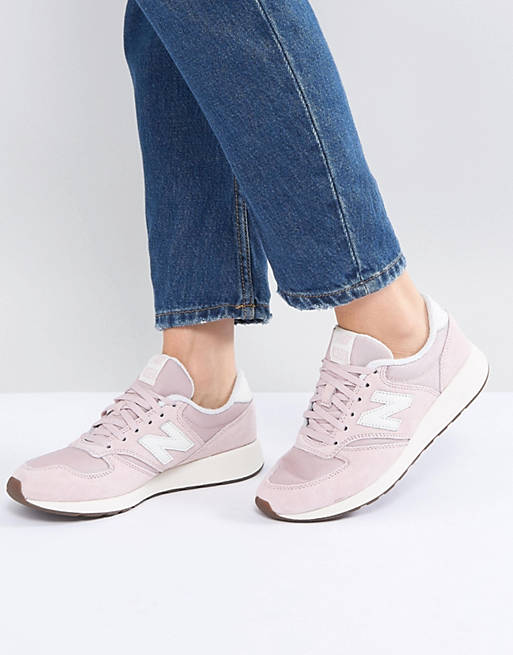 tirar a la basura cantidad estante Zapatillas de deporte en rosa claro 420 de New Balance | ASOS