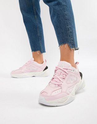 Zapatillas de deporte en rosa con suela en contraste M2K Tekno de Nike |  ASOS
