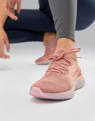 Arte Transeúnte Desnatar Zapatillas de deporte en rosa Epic React de Nike Running | ASOS