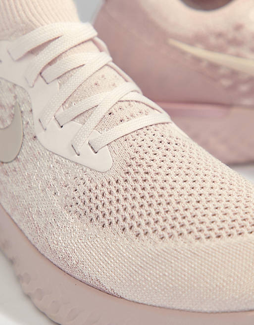 Zapatillas de deporte en rosa Epic React Flyknit Trainers Nike Running | ASOS
