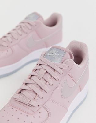 zapatillas nike air force rosa pastel