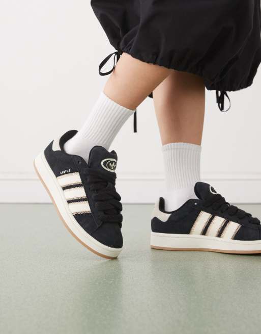 Zapatillas de deporte gris carbón con cordones de cuerda Campus 00's de adidas Originals 