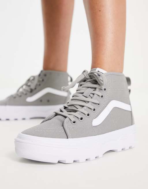 Vans gris clearance claro