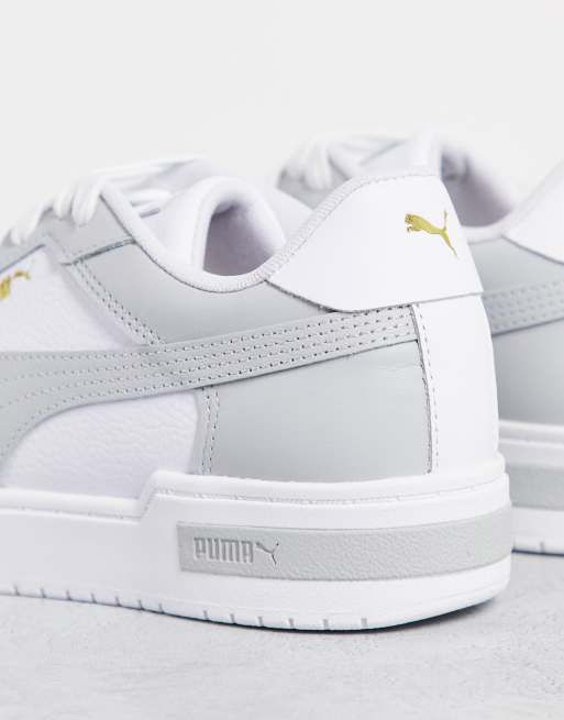 Zapatillas de deporte gris claro y blancas CA Pro de PUMA, 3 de 4