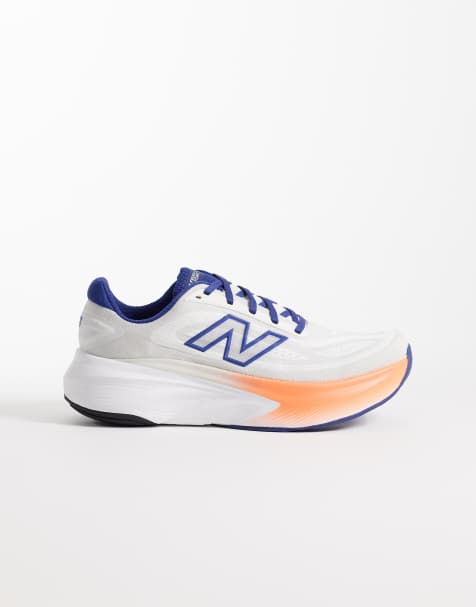 Zapatillas de deporte gris claro y naranjas More Running de New Balance - view 1