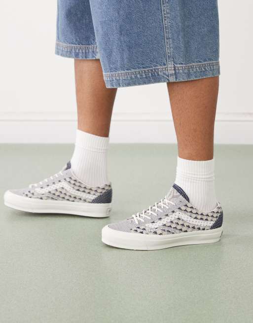 Zapatillas de deporte gris escarcha Premium Old Skool 36 EK de Vans