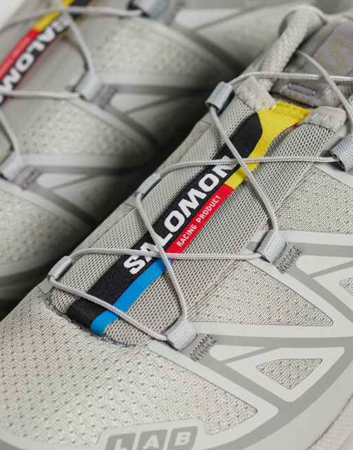 Zapatillas de deporte gris fantasma unisex XT-6 de Salomon, 4 de 5