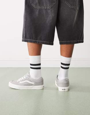 Zapatillas de deporte gris llovizna y blanco malvavisco Rowley de Vans - view 1