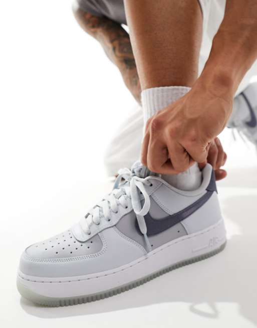Zapatillas de deporte gris multicolor Air Force 1 07 de Nike