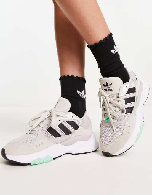 Zapatillas de deporte gris multicolor Retropy F90 de adidas Originals