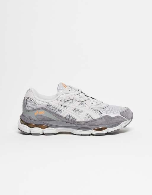 Zapatillas de deporte gris nube y gris cemento GEL-NYC de Asics, 4 de 4