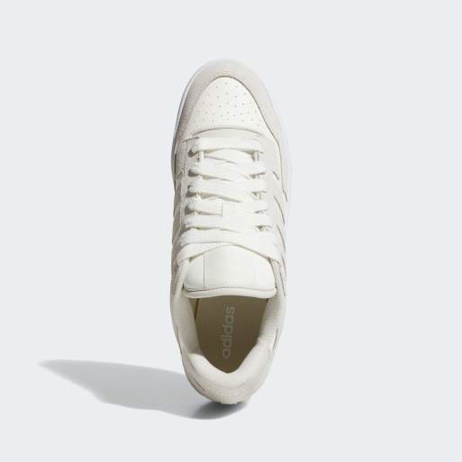 Zapatillas de deporte gris órbita y blanco nube Rapid Court Low de adidas Performance, 4 de 4