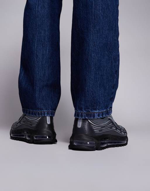 Zapatillas de deporte gris oscuro y azules Air Max TL 2.5 de Nike, 4 de 5